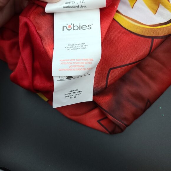 Flash Costume for Kids Hero Boys Dress Up Costume , 8-9, N w/defect - Picture 15 of 16